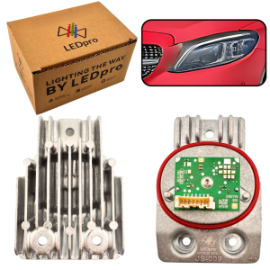 Moduł LED JEŻ świateł dziennych DRL i kierunkowskazu MERCEDES C W205 LEWY