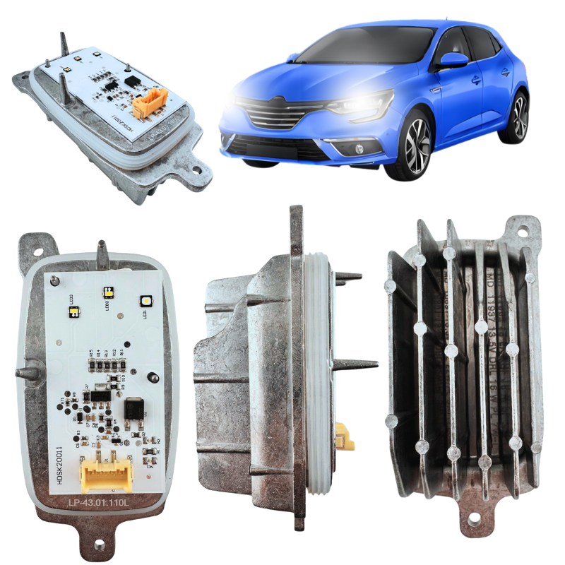 Moduł LED JEŻ świateł dziennych DRL do RENAULT MEGANE 28 57 594 47R *LEWY* - zdjęcie 6