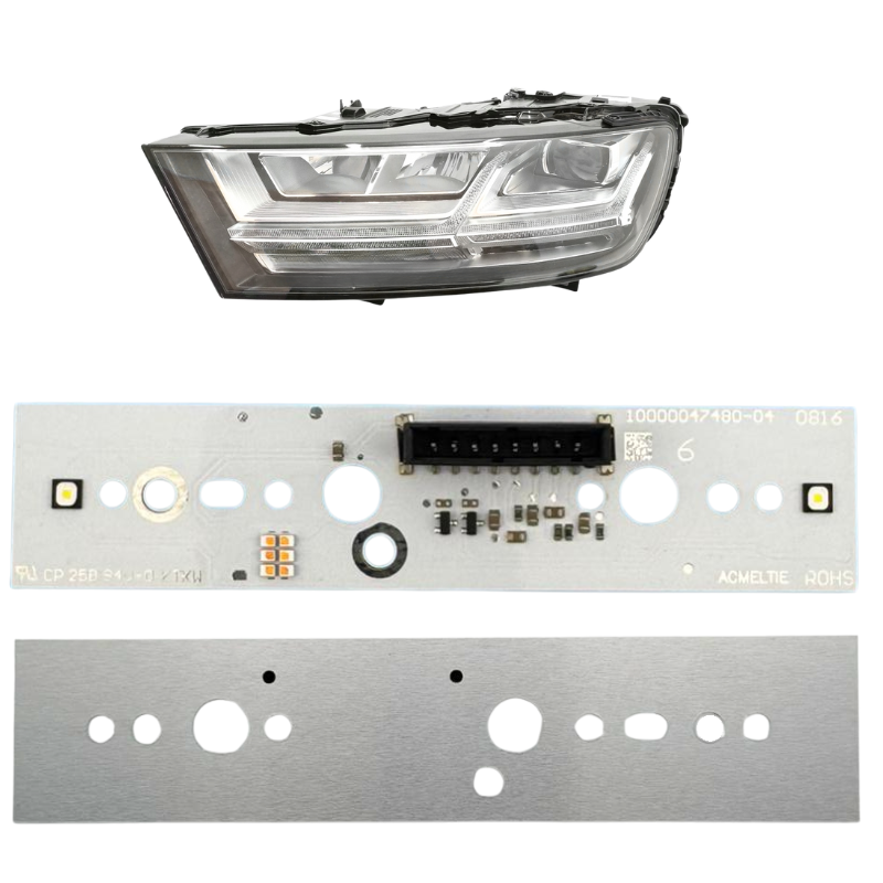 Moduł PŁYTKA LED DRL i kierunkowskazu FULL LED AUDI Q7 10000047480-04 LEWY - zdjęcie 2