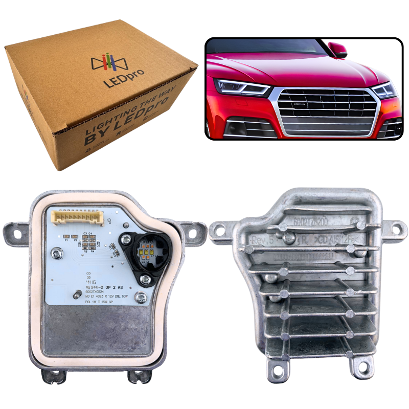 Moduł LED JEŻ światła dzienne DRL i kierunkowskaz do Audi Q5 80A 80A998474B