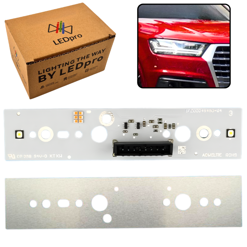 Moduł PŁYTKA LED DRL i kierunkowskazu FULL LED AUDI Q7 10000049450-04 PRAWY
