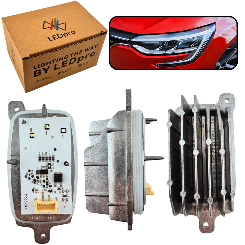 Moduł LED JEŻ świateł dziennych DRL do RENAULT MEGANE 28 57 594 47R *LEWY*