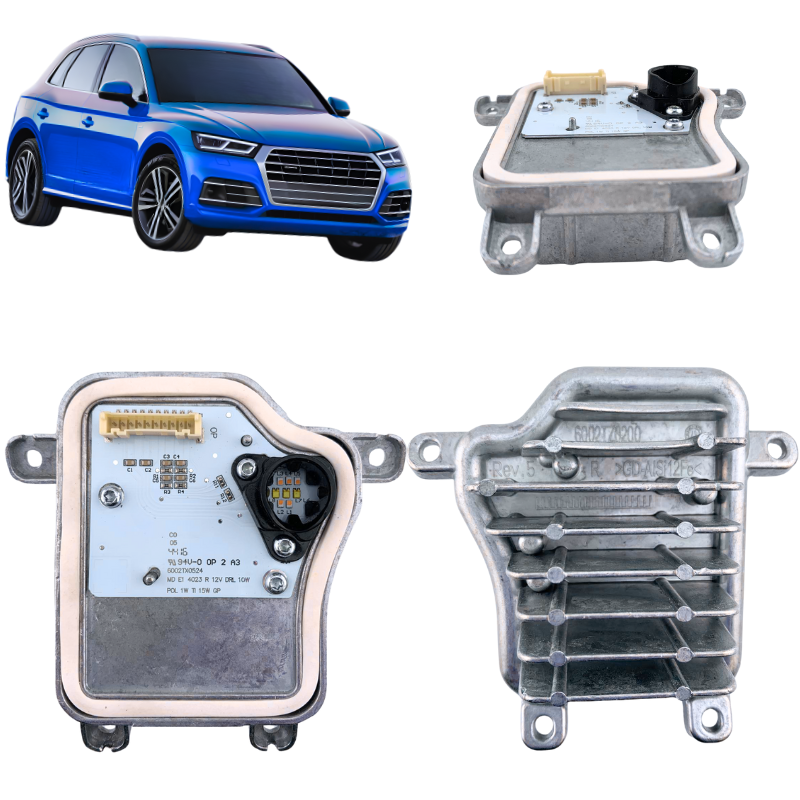 Moduł LED JEŻ światła dzienne DRL i kierunkowskaz do Audi Q5 80A 80A998474B - zdjęcie 6