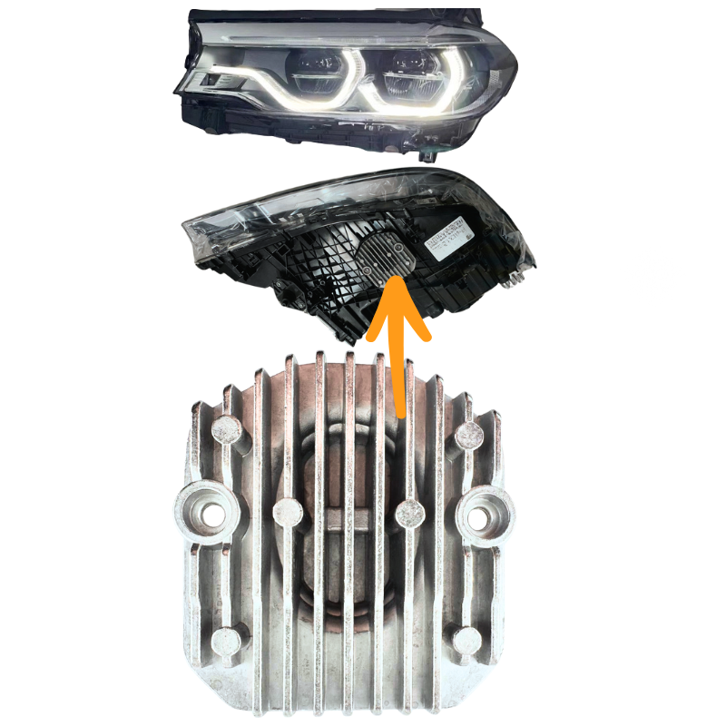 Moduł LED JEŻ DRL do lamp LED ADAPTIVE BWM G30 G31 G32 F90 63117214939 LEWY - zdjęcie 2