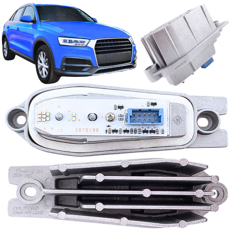 Moduł LED JEŻ DRL świateł dziennych i kierunkowskazu AUDI Q3 8U 8U0941475E - zdjęcie 6